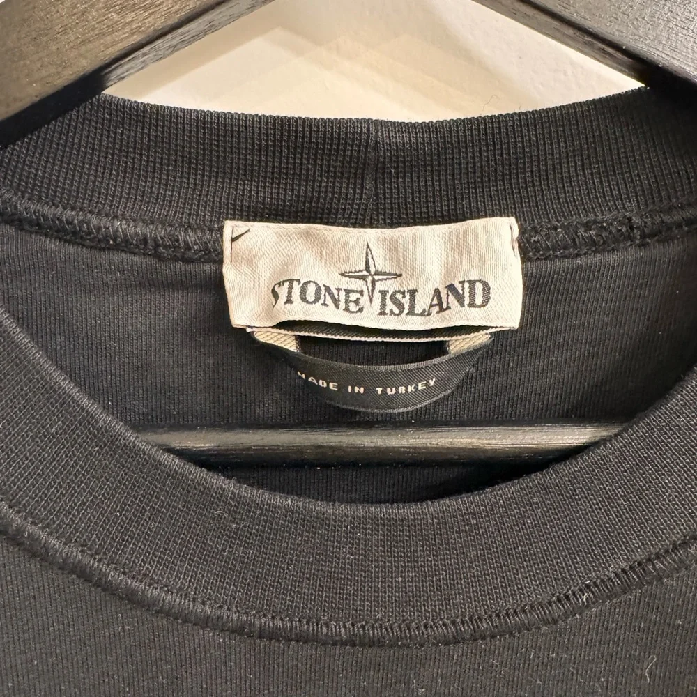 Stone Island Black Crewneck Sweater - Picture 3 of 5